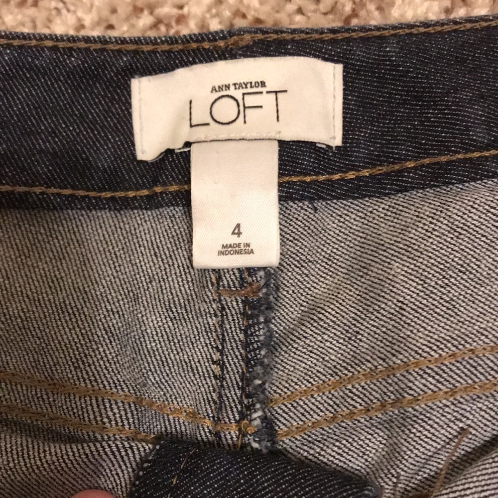 Loft - cropped Jeans - NWOT - Picture 4 of 7